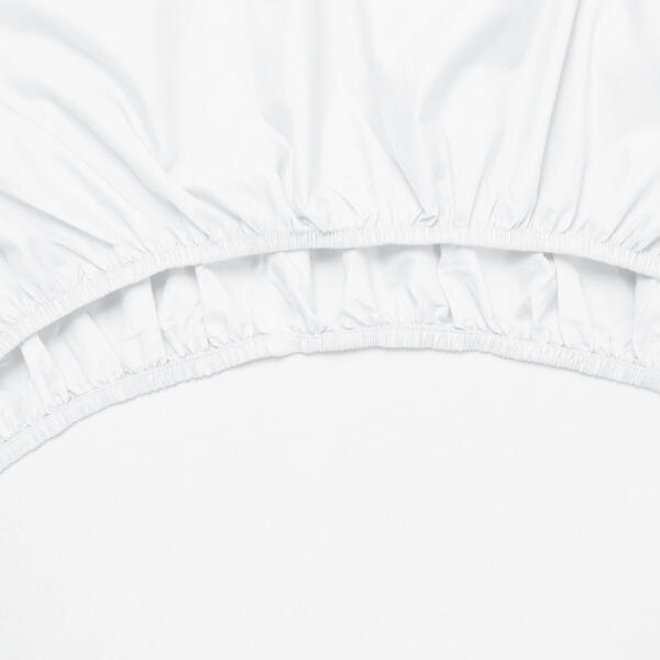 White cotton double bedsheet - Image 5