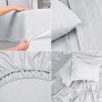 Light Gray cotton double bedsheet - Image 5