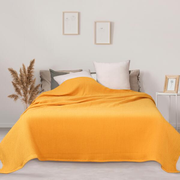 Yellow Cotton Blanket