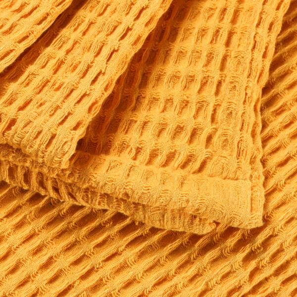 Yellow Cotton Blanket - Image 4