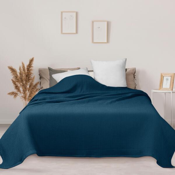 Midnight Haze Cotton Blanket