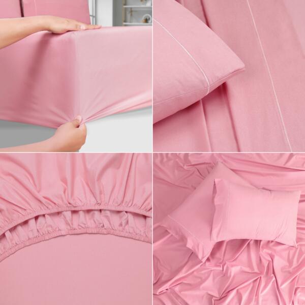 Double Rose Cotton Bedsheet - Image 2